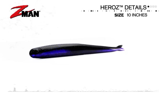 Z-Man HeroZ 10 inch Oversized Soft Jerkbait