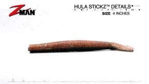 Z-Man Hula StickZ 4 inch Skirted Soft Stickbait