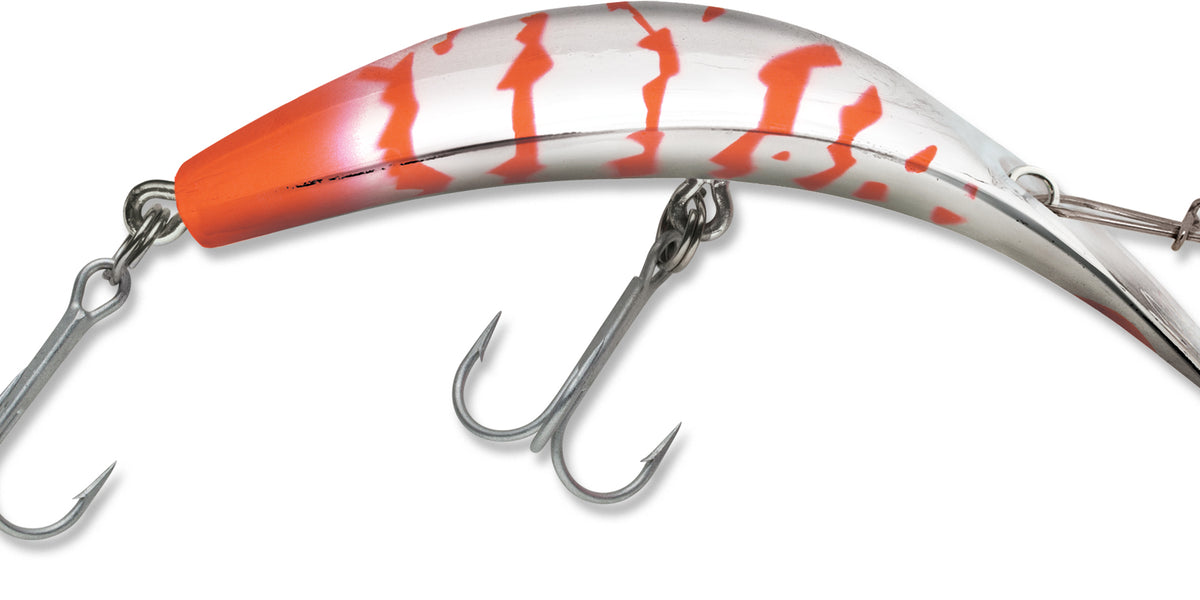 Esca Luhr Jensen Kwikfish K14 Senza Sonaglio – Scala Blu Argento Per Salmone 4 1/4 Pollici