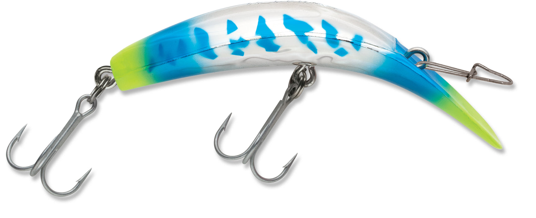Luhr Jensen Kwikfish K-13x Crankbait Personalizzato – Dipinto A Mano USA – Evergreen Glow Con Rattle