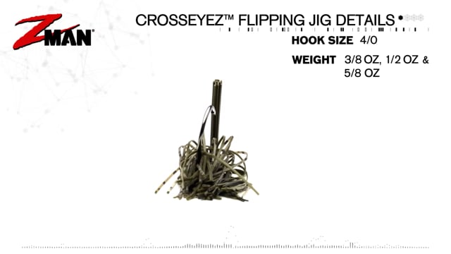 Z-Man CrossEyeZ Flipping Jig 5/8 oz.
