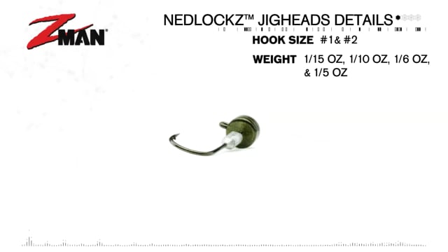 Z-Man NedlockZ HD Jigheads 5 pack
