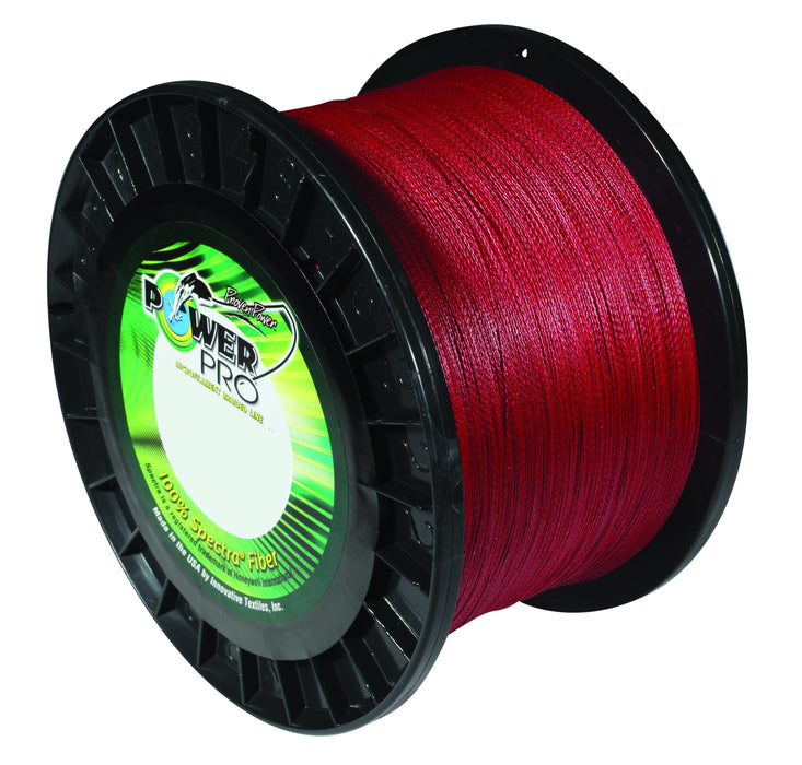 Power Pro Spectra Vermilion Red Braided Line — Discount Tackle
