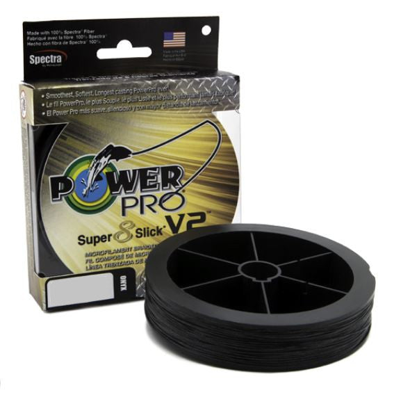 power pro braided ice fishing line Super 8 Slick V2 by PowerPro Ice-Tec Ice Line |