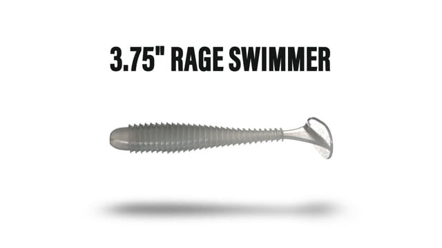 Strike King Rage Swimmer Soft Paddle Tail Swimbaits