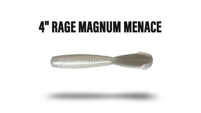 Strike King Rage Magnum Menace Grub 4 inch Soft Plastic Grub