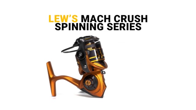 Lew's Mach 2nd Gen Crush Spinning Combo