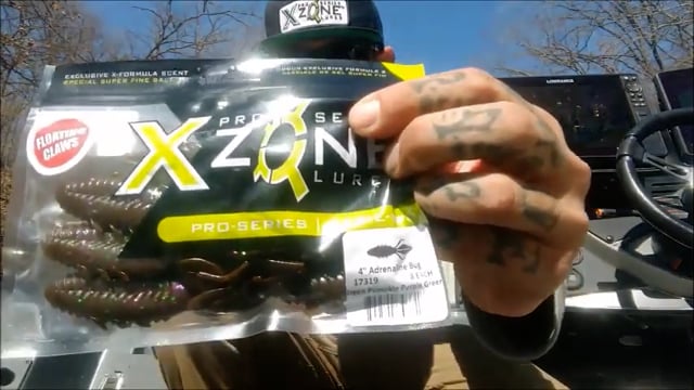 Xzone Adrenaline Bug Jr 3.5 inch 8 pack
