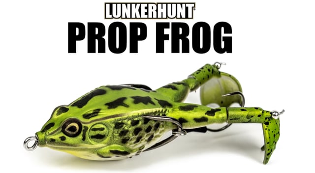 Lunkerhunt Prop Frog 3 1/4 inch Hollow Body Frog