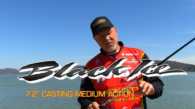 Duckett Fishing Black Ice Series Casting Rods