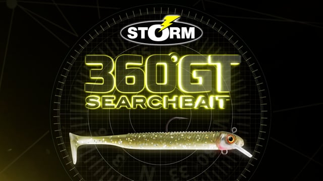 Storm 360GT Rigged Searchbait 3 1/2 inch Swimbait 3 pack