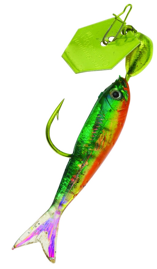 Z-Man ChatterBait FlashBack Mini - Chartreuse/Firetiger