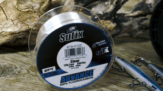 Sufix Advance Fluorocarbon Leader Wheel 25-yards — Discount Tackle