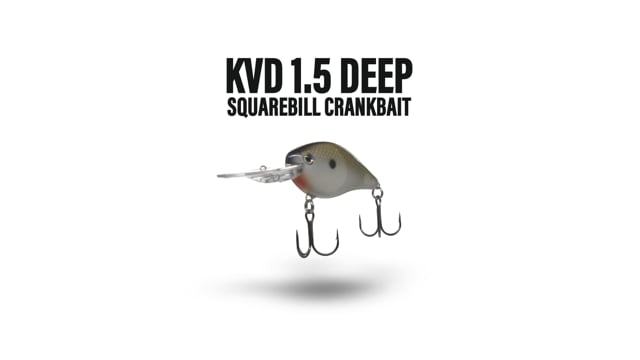 Strike King KVD 1.5 Deep Diver Squarebill Crankbait