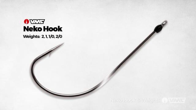 VMC Neko Hook Black Nickel 6 pack