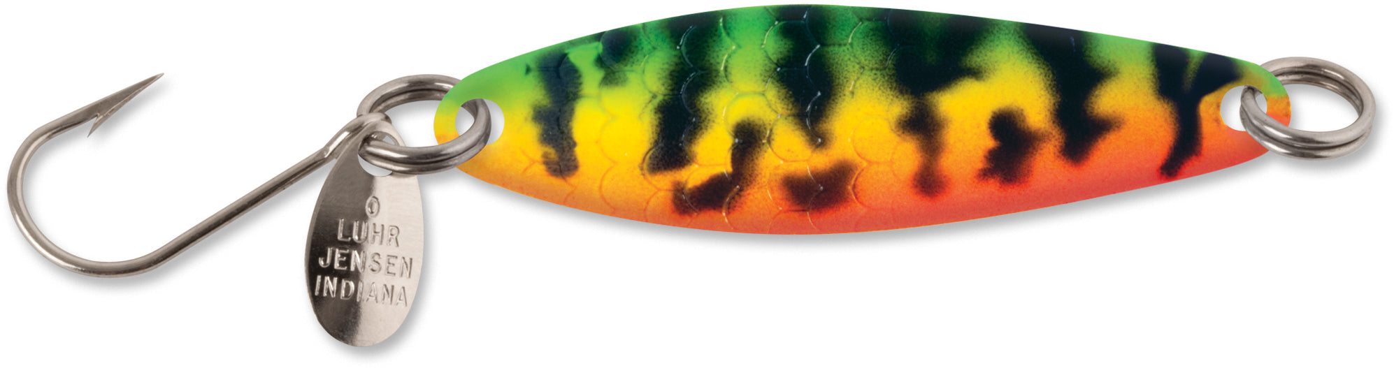 erles fishing lure spoon Luhr-Jensen Needlefish 1051-003-0083 Pearl Bikini/Brass Back