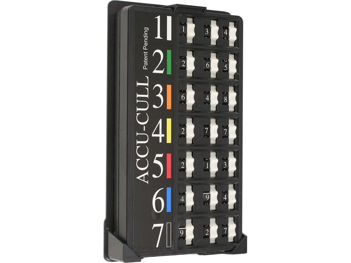 Accu-Cull Weight Recorder Culling System