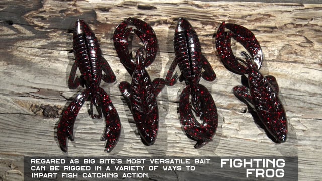 Big Bite Baits, Inc. (4RFF-32) BIG BITE BAITS 4 ROJAS FIGHTING