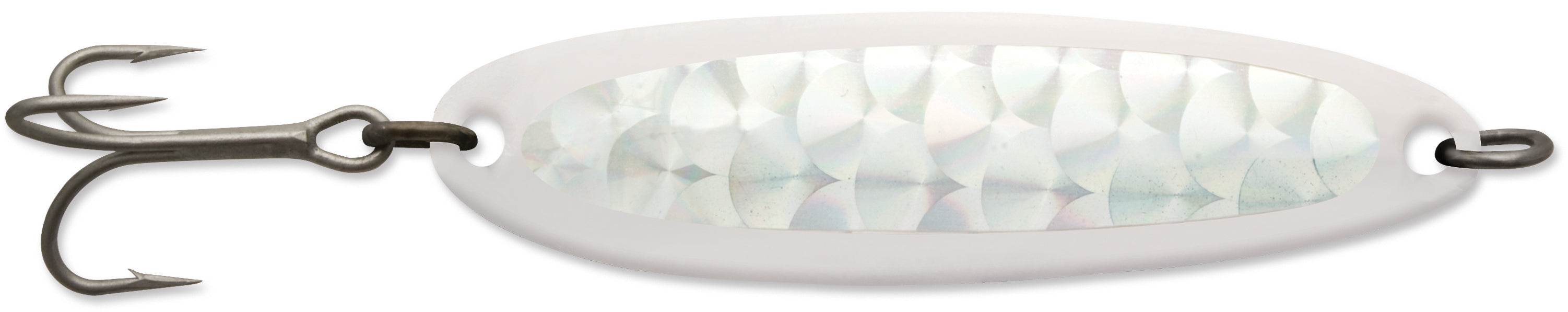 Luhr Jensen Krocodile Spoon - 1 oz - Chrome/Silver Prism-Lite