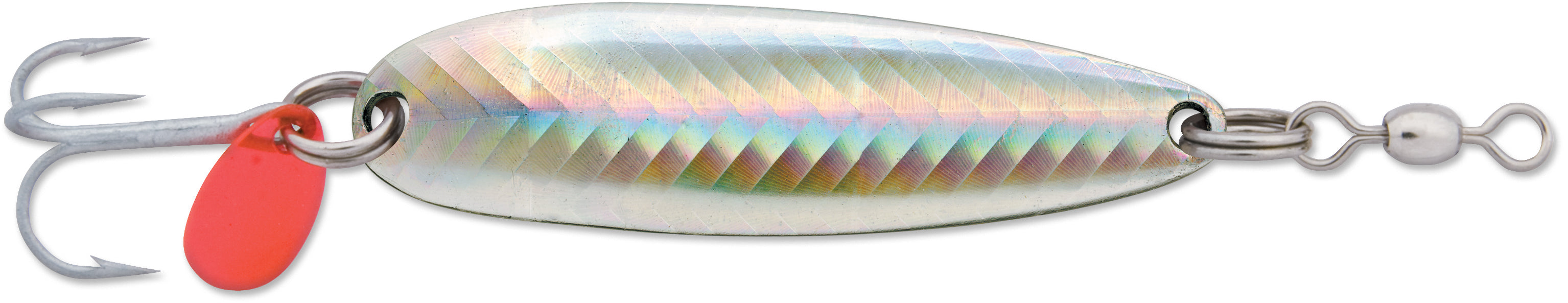 Luhr Jensen Krocodile Spoon - Pearl/Fish Scale 3/16oz - 1-9/16