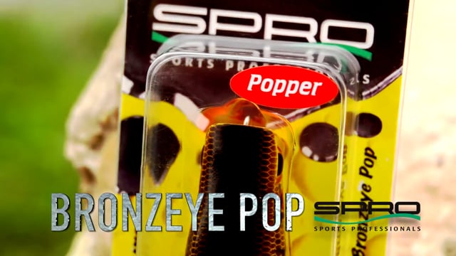 SPRO Bronzeye Micro Pop 40 Hollow Body Frog