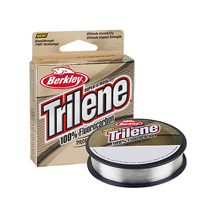 Berkley Trilene 100% Fluorocarbon Professional Grade Clear 110 Yards 4 Pound