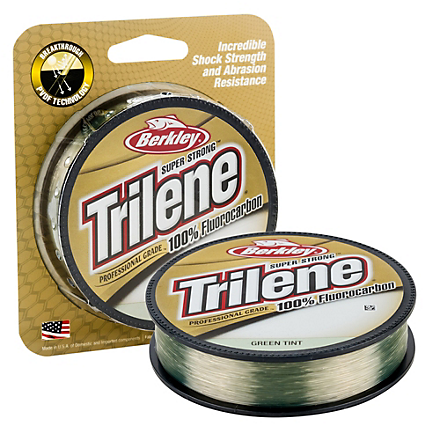 Berkley Trilene 100% Fluorocarbon Fishing Line/Leader Material 110 Yards  Clear 10 Pounds