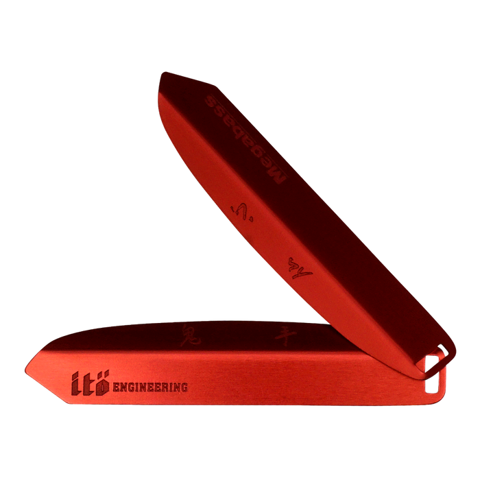 Megabass i-WING 135 Spare Parts Repair and Customization Kit - Red