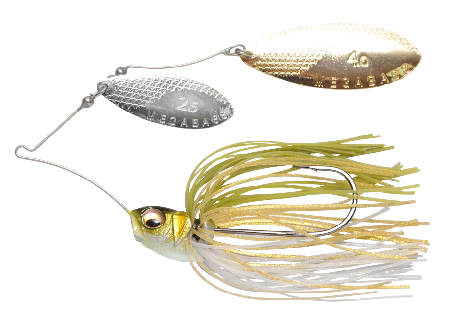 Megabass V9 Double Willow Premium Spinnerbait — Discount Tackle Megabass V9 Double Willow Premium Spinnerbait — Discount Tackle