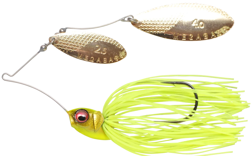 Megabass V9 Double Willow Premium Spinnerbait — Discount Tackle