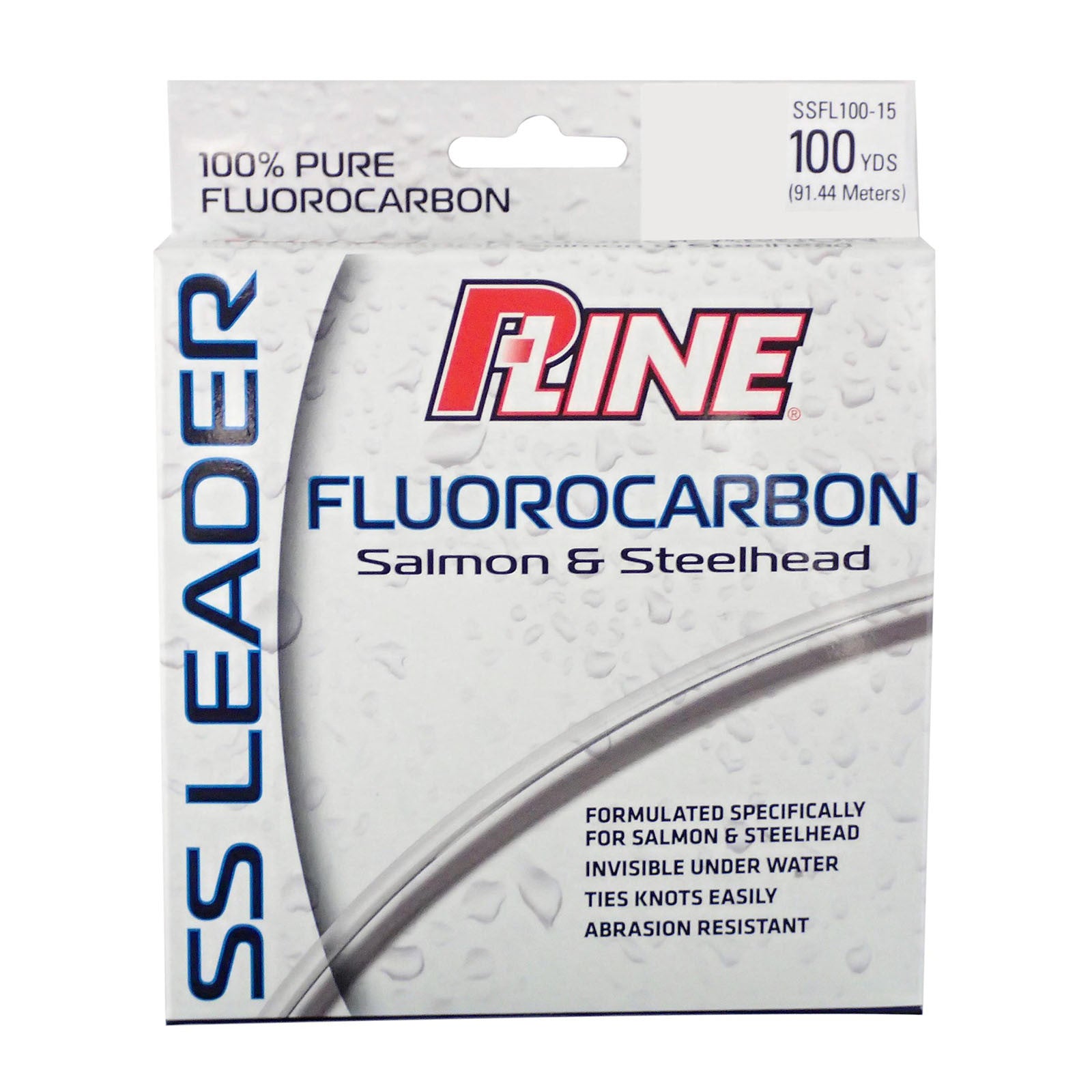 P-Line Salmon/Steelhead Fluorocarbon Leader 100 Yards — Discount
