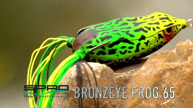 SPRO Dean Rojas Bronzeye Frog Jr. 60