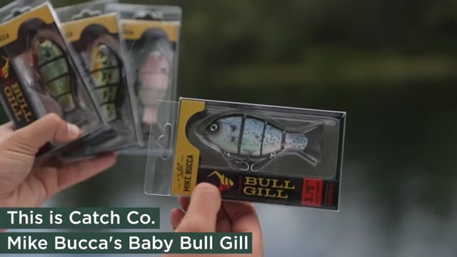 Catch Co. Bucca Baby Bull Gill 3 3/4 inch Hard Body Swimbait