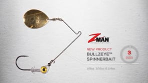 Z-Man BullZeye Skirtless Spinnerbait — Discount Tackle