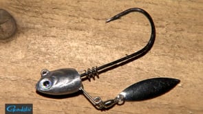 Gamakatsu Spin Bait Hooks - NSC 1/0 Size, 4-Pack, Environmentally Friendly Fishing Lures