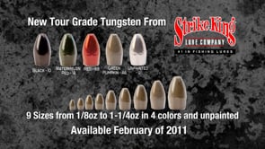 Strike King Tour Grade Tungsten Slither Rig