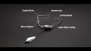 BKK Titan Diver+ Weighted Swimbait Hook - Product Video
