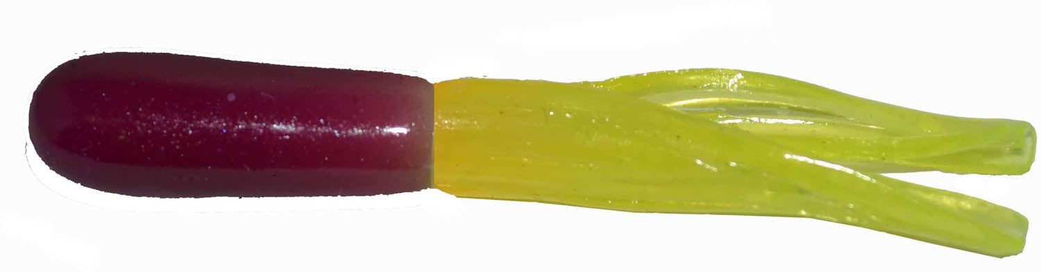 Bomgaars : Big Bite Baits Crappie Tube, 1.5 IN, Red/Chartreuse, 10-Pack :  Soft Plastics