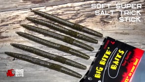 Big Bite Baits Soft Super Salty Trick Stick - 5 Inch