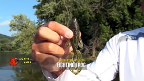 Big Bite Baits Dean Rojas Fighting Frog 5 inch Creature Bait