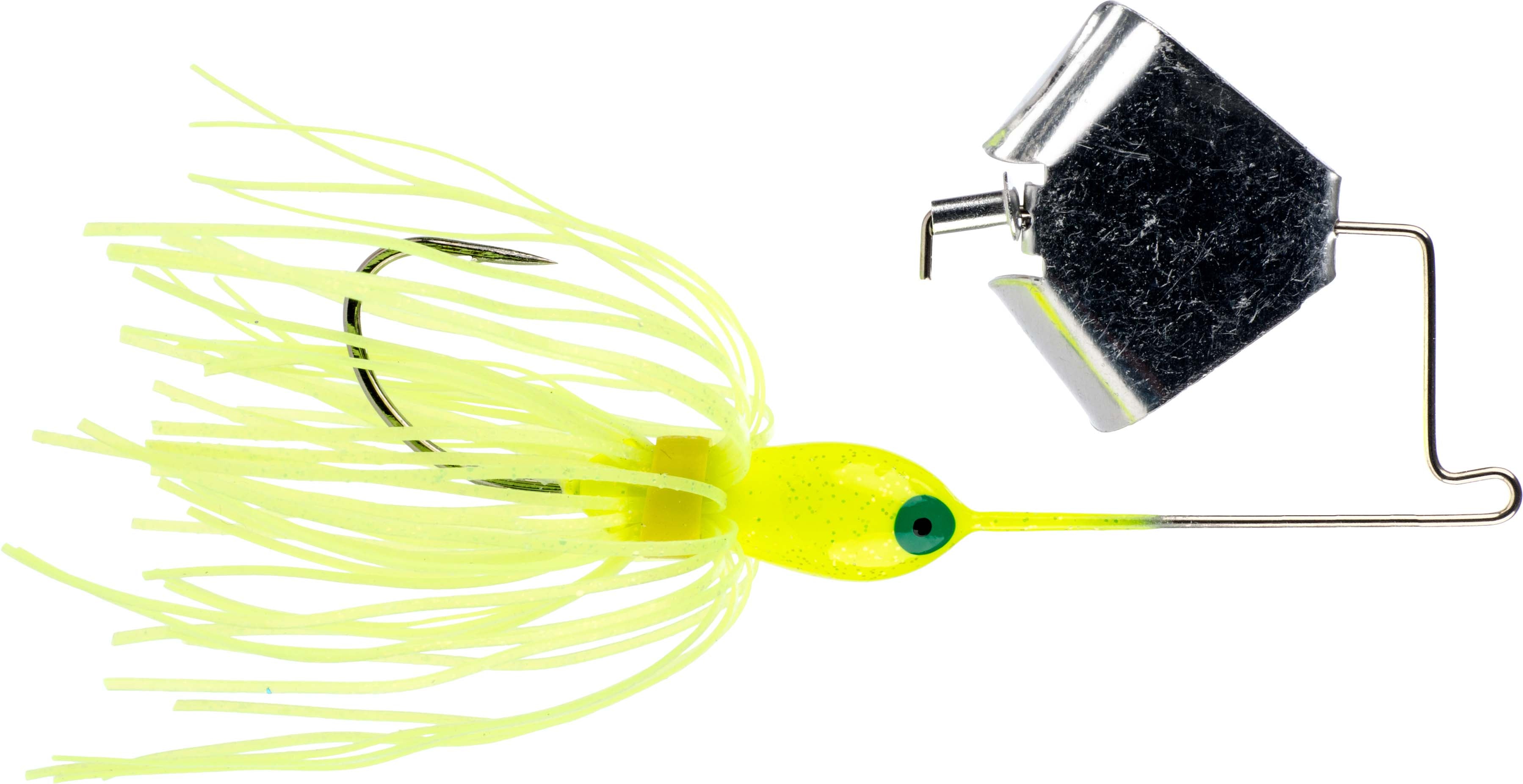 buzz reel ice fishing Strike King Mini Pro Buzz White / 1/8 oz