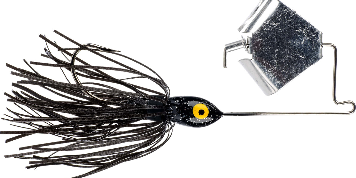 buzz reel fishing reel Strike King Mini Pro Buzz White / 1/8 oz