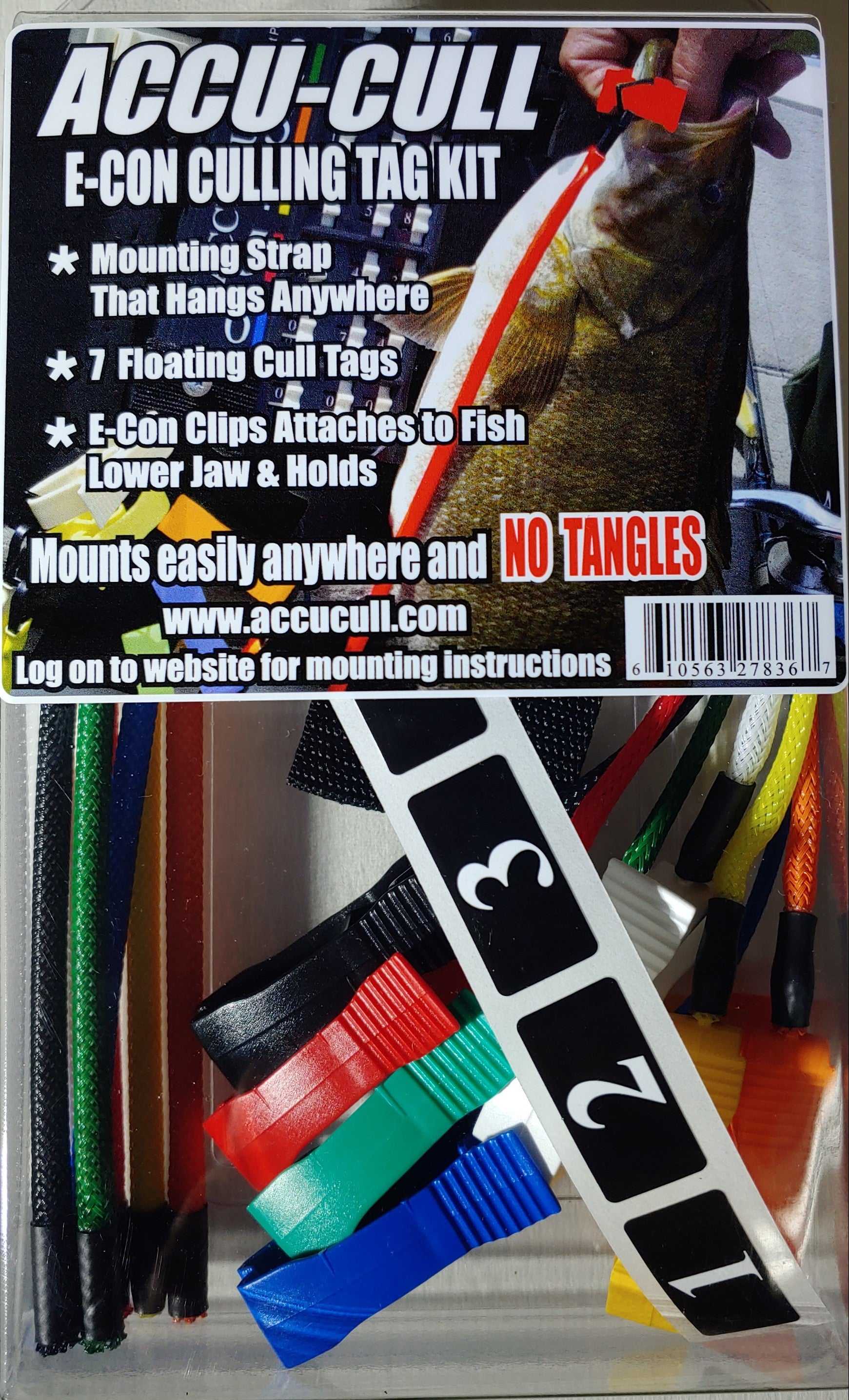 accu cull all n one mini hook and weight holder Accu-Cull E-Con Culling Tags — Discount Tackle