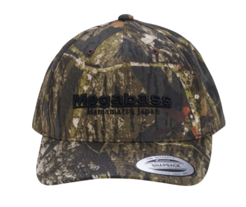Megabass Classic Camo Snapback Hat