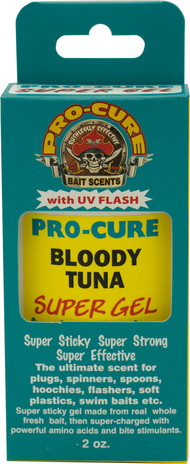 Pro-Cure Garlic Bloody Tuna Bait Oil 2 Oz Bottle Fishing Scent for sale  online
