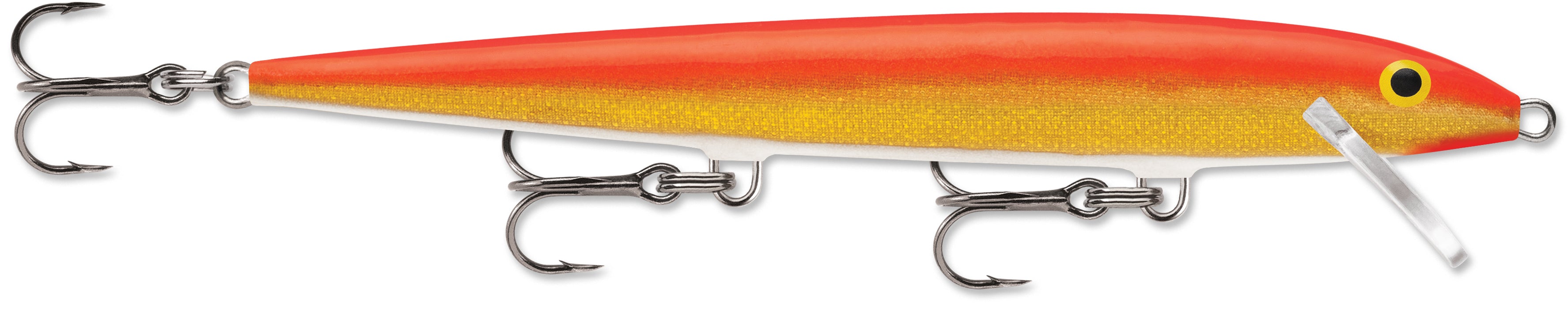 11 inch fishing lure Fathom Offshore SQ40-215-PR Rigged Squeeder Trolling Whether twitched on top as a surface bait Rapala Original Floating Minnow -