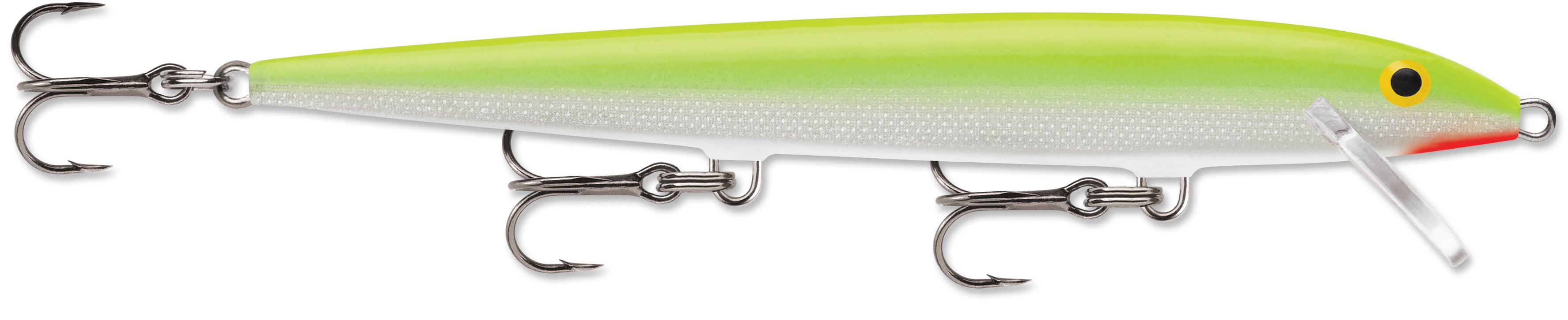 Rapala Original Floater - Silver / Fluorescent Chartreuse