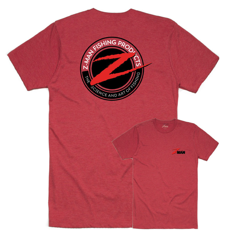 Z-Man Z Logo Teez Short Sleeve T-shirts Red / Small