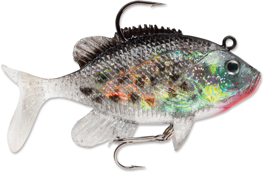 Storm WildEye 2 Live Crappie Glitter + Arbogast Jitterbug Fishing Lures  Lot