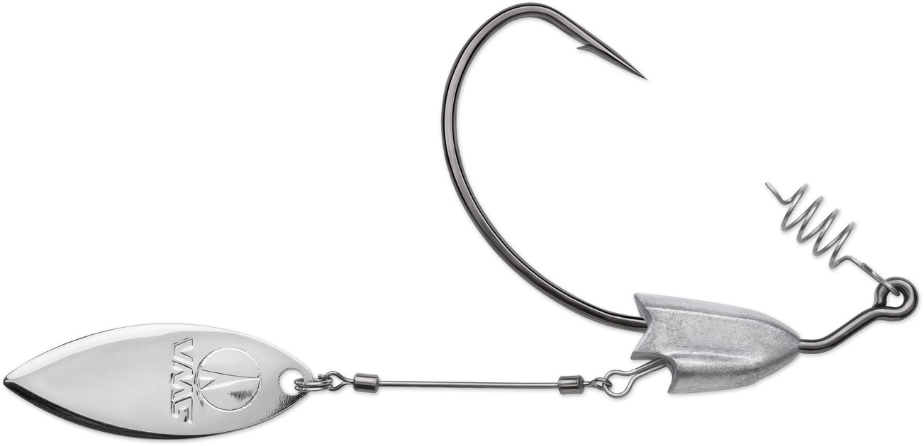 VMC Heavy-Duty Weighted Willow Swimbait Hook